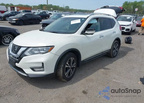 2017 Nissan Rogue Sl z USA, uszkodzony, nr VIN 5N1AT2MV7HC794711